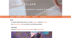 Desktop Screenshot of peggy-sylopp.net